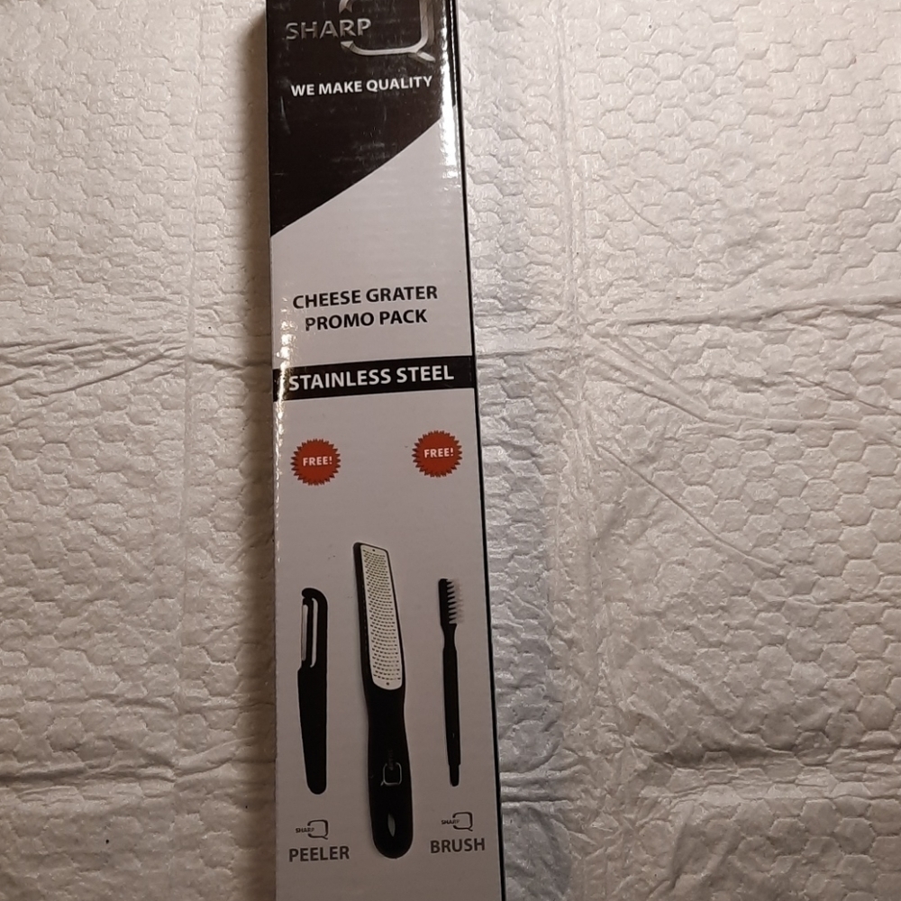 Stainless Steel Cheese Grater Pack